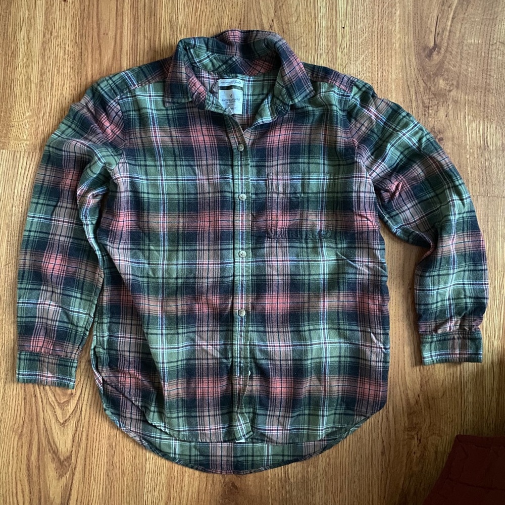 American Eagle Boyfriend Fit Flannel